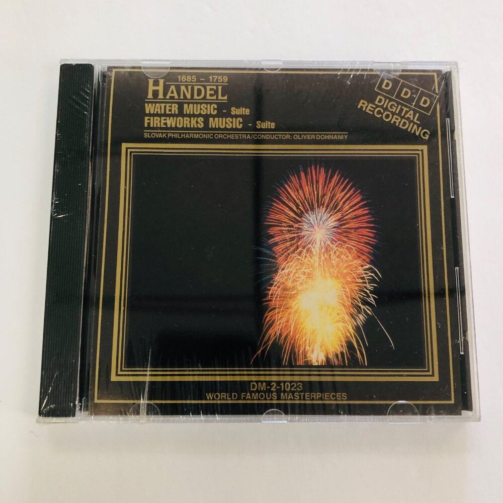 Handel Water Music & Fireworks Music CD Slovak Philharmonic Orchestra